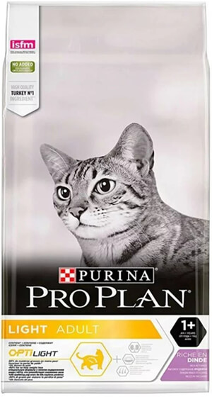 Pro Plan Light Hindili ve Pirinçli Diyet Kedi Maması 1,5kg